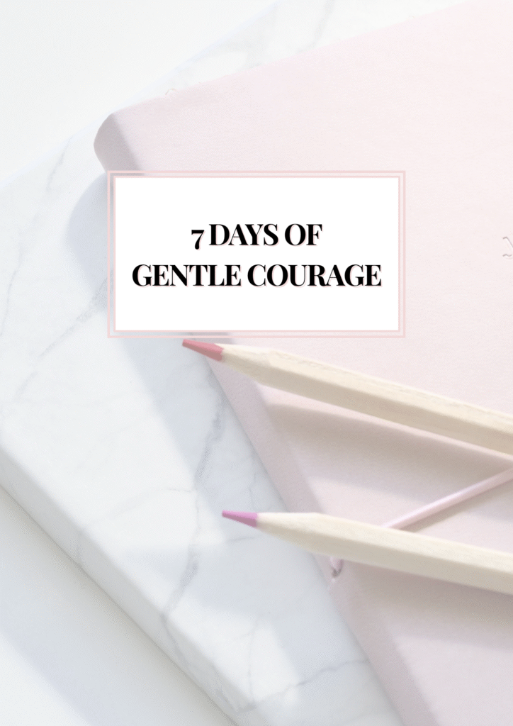 A minimalist flat lay of a pink journal cover on a desk with a pencils. Soft shadows, airy lighting, neutral blush palette. Aesthetic and calming.